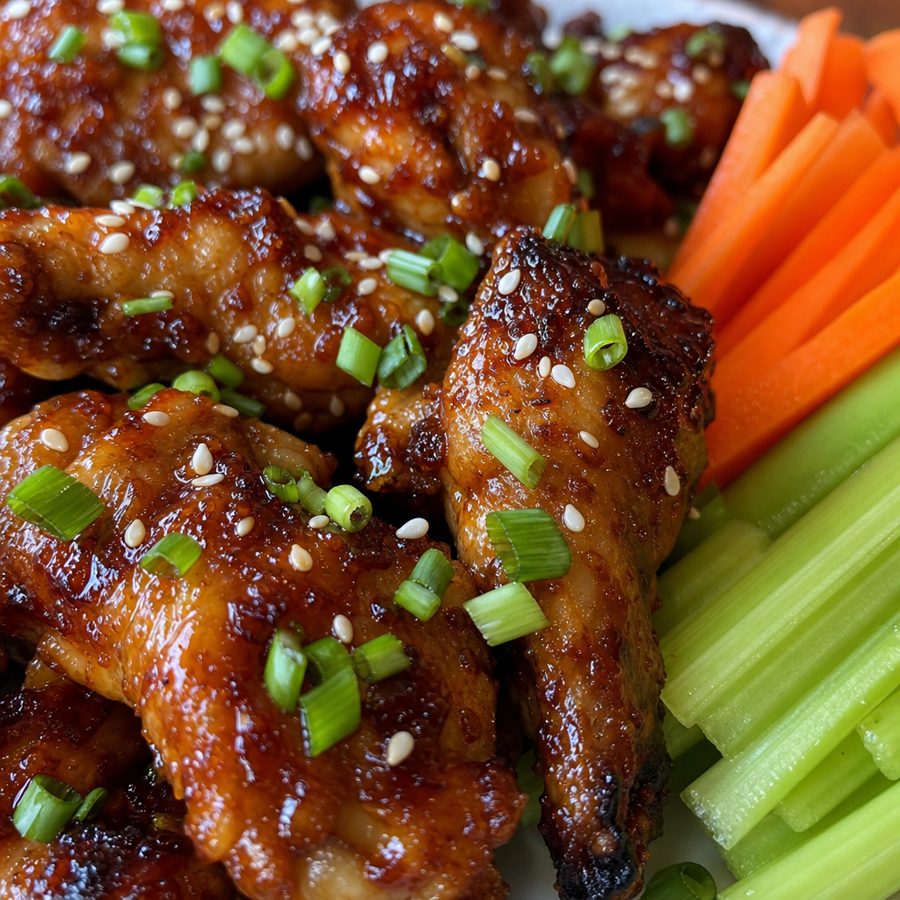 Marinated wings